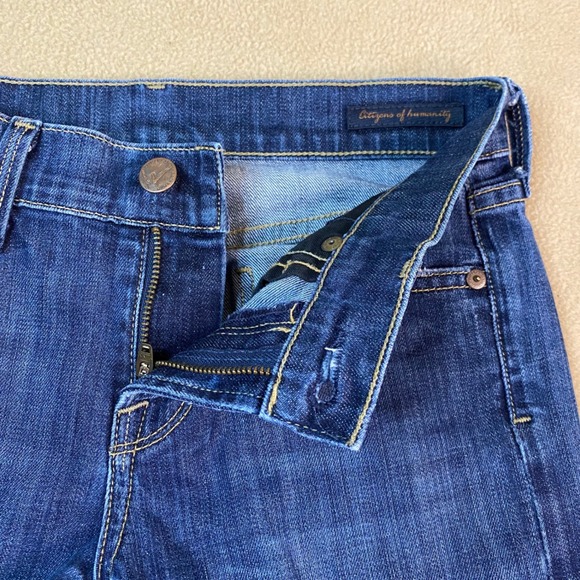 Citizens of Humanity Dita Petite Bootcut Jeans Medium Wash Denim Size 24 - Picture 4 of 12